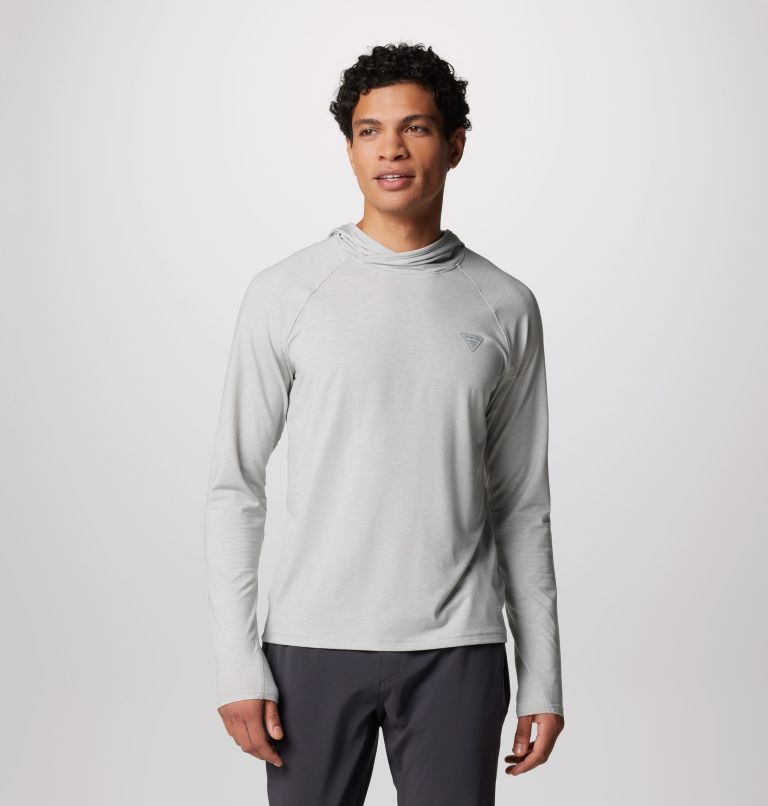 Chandail à capuchon PFG Uncharted pour homme, Color: Cool Grey Heather, image 1
