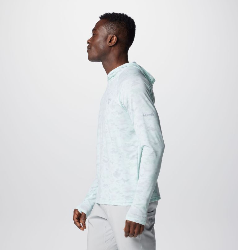 Men's PFG Uncharted Hoodie, Color: Icy Morn Uncharted Waters, image 4