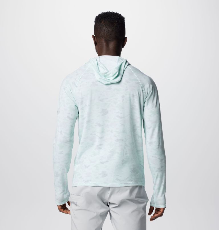 Men's PFG Uncharted Hoodie, Color: Icy Morn Uncharted Waters, image 2