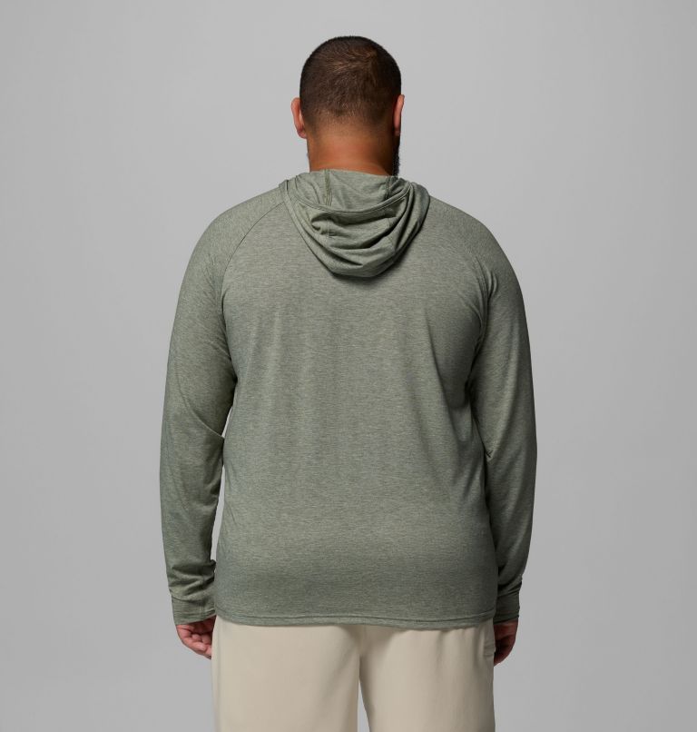 Men's PFG Uncharted Hoodie - Big, Color: Cypress Heather, image 3