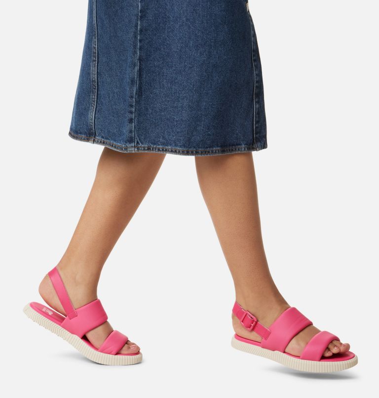 ONA Streetworks Go-To Women's Flat Sandal, Color: Nico, Chalk, image 8