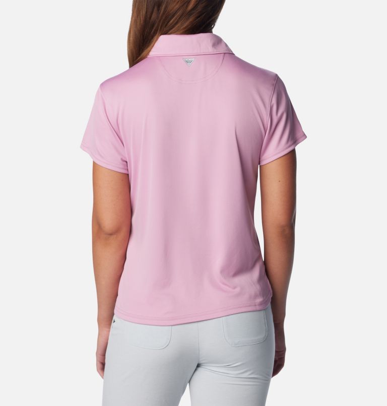 Women's PFG Tidal Tee Short Sleeve Polo, Color: Minuet, image 2