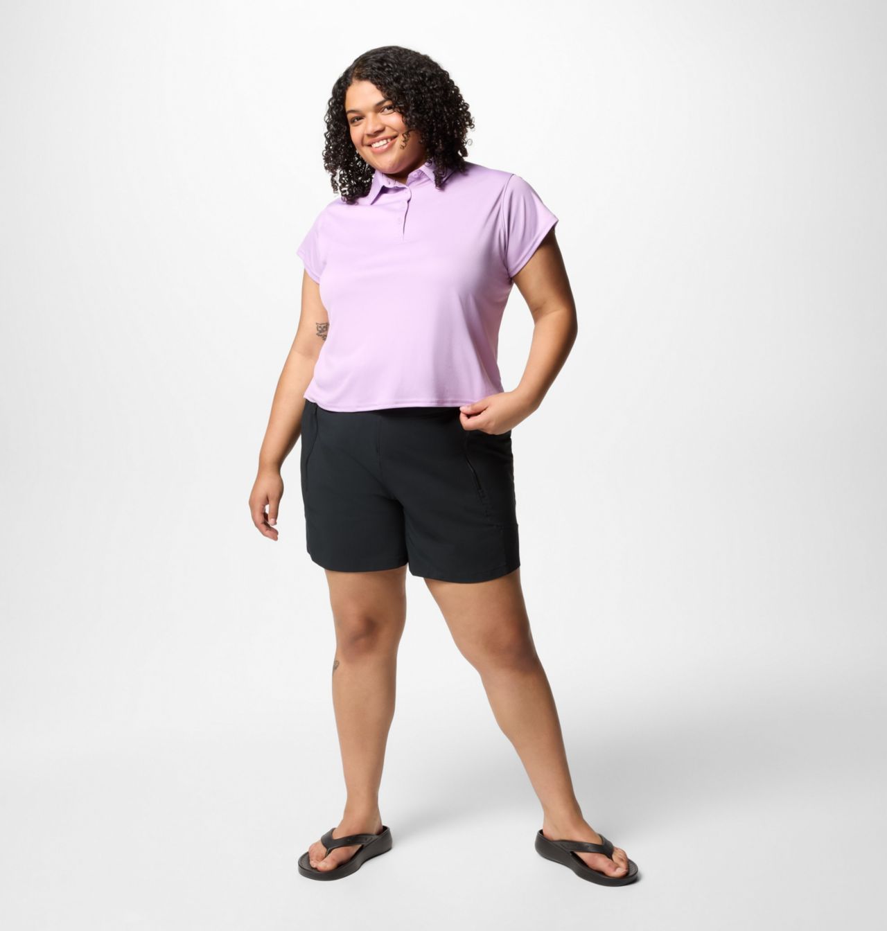 Women's PFG Tidal Tee™ Short Sleeve Polo - Plus Size 6