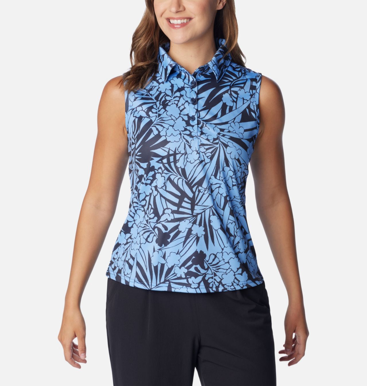 Polo sans manches PFG Super Tidal Tee™ pour femme 1
