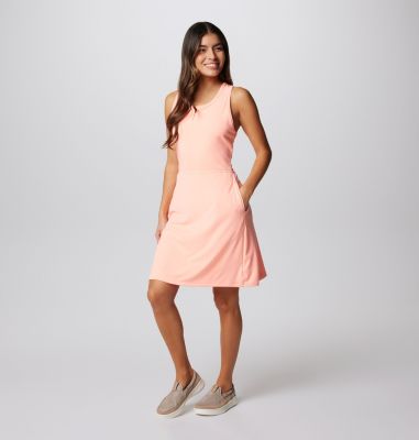 Women's PFG Tidal Dress, Color: Tiki Pink, image 4
