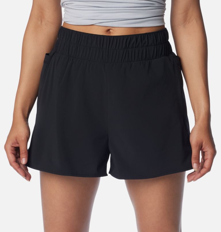 Women’s PFG Tidal Light Lined Shorts, Color: Black, Cirrus Grey, image 4