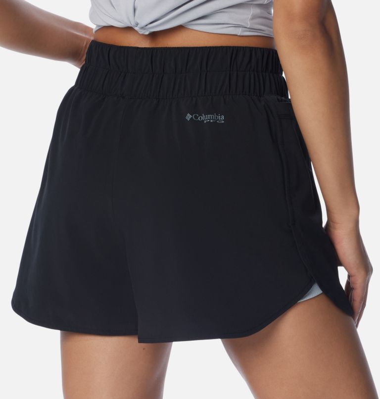 Thumbnail: Women's PFG Tidal Light Lined Shorts, Color: Black, Cirrus Grey, image 5