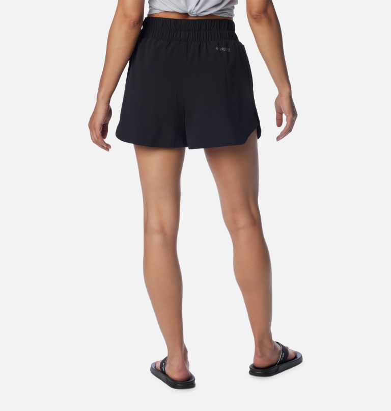 Women’s PFG Tidal Light Lined Shorts, Color: Black, Cirrus Grey, image 2