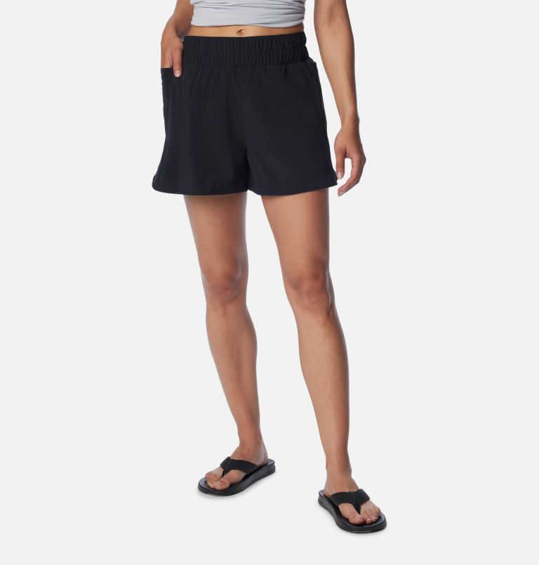 Women's PFG Tidal Light Lined Shorts, Color: Black, Cirrus Grey, image 1