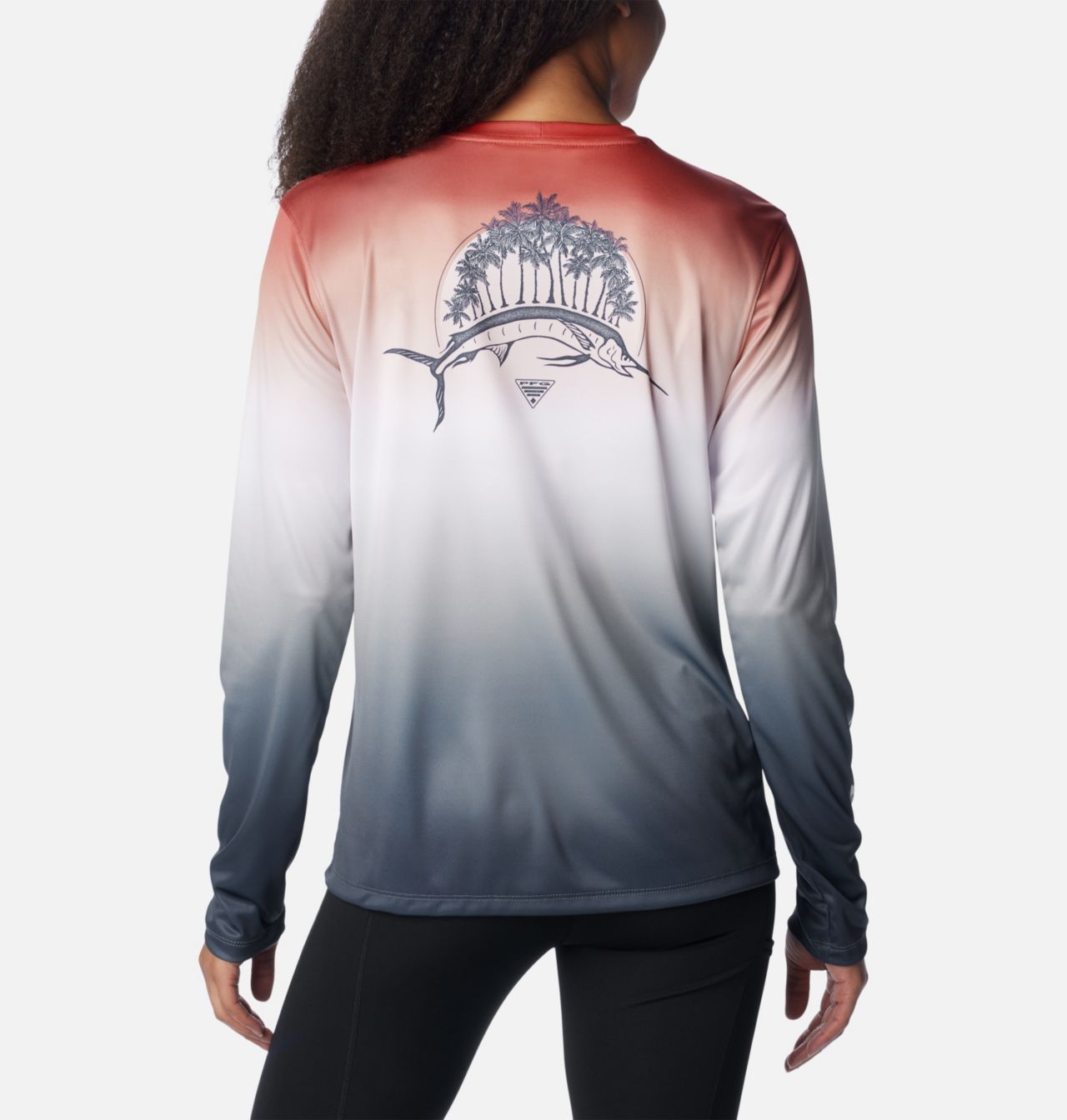 Women's PFG Tidal Tee™ Palm Rise Long Sleeve Shirt 2