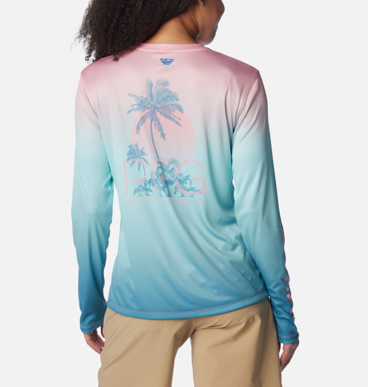 Women's PFG Tidal Tee™ Palm Rise Long Sleeve Shirt 2
