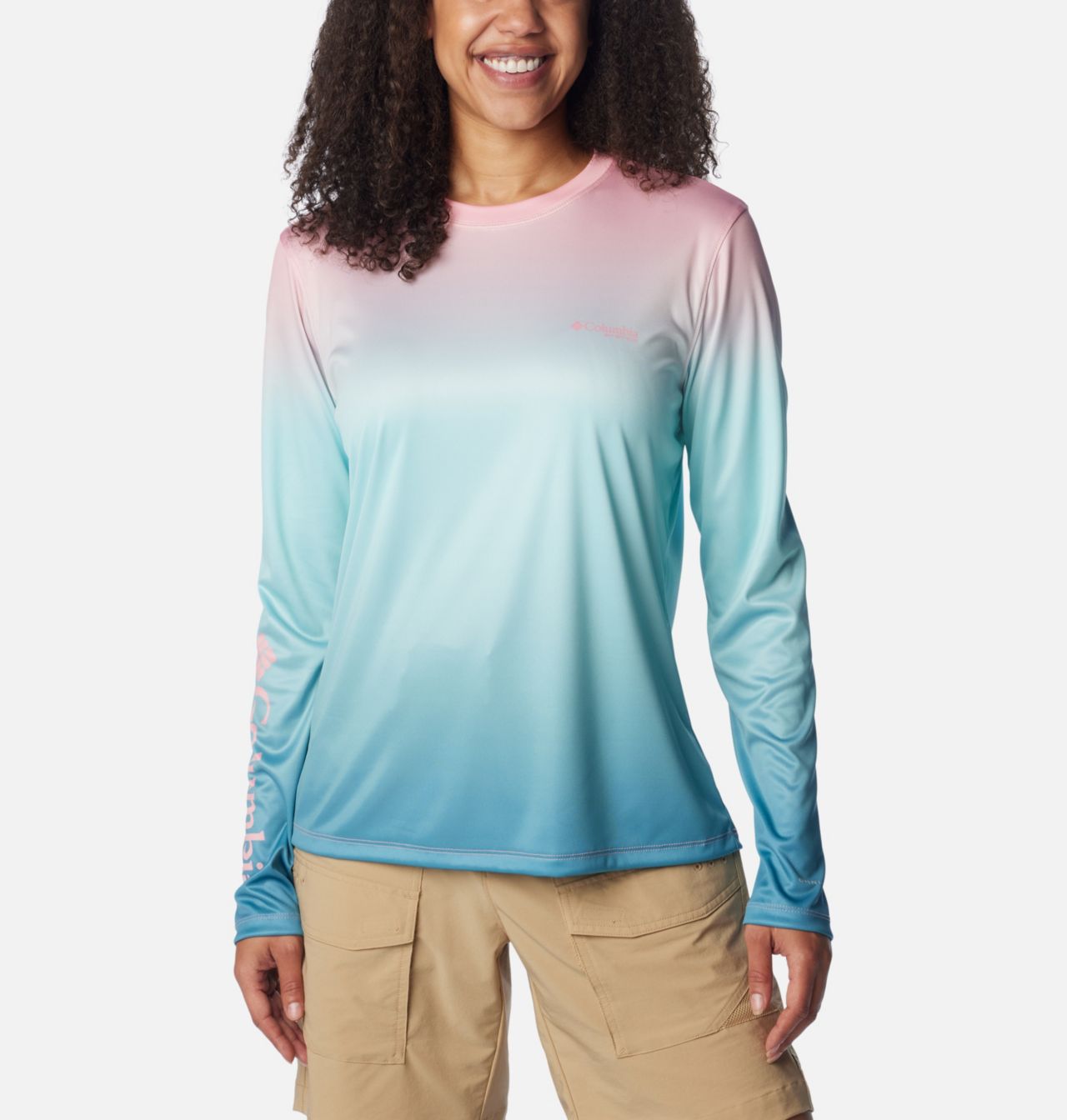 Women's PFG Tidal Tee™ Palm Rise Long Sleeve Shirt 1