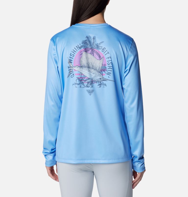 Columbia Women's Tidal Light PFG X Bentley Hoodie - UPF 40 Sun Protection, Quick-Dry