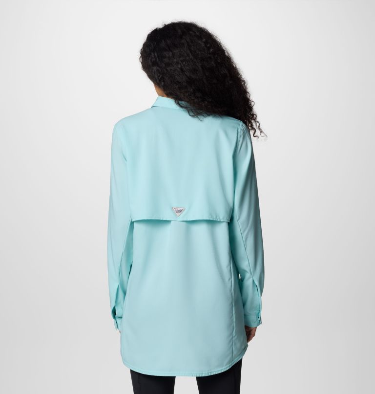 Women's PFG Tamiami Long Sleeve Tunic, Color: Spray, image 2