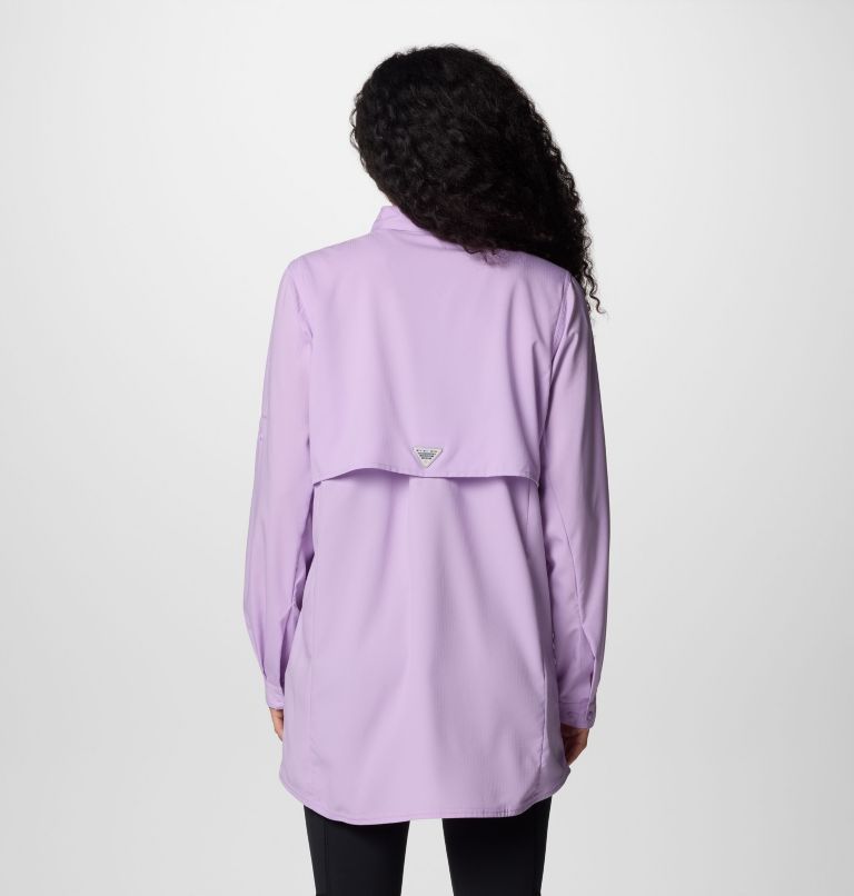 Women's PFG Tamiami Long Sleeve Tunic, Color: Hydrangea, image 2