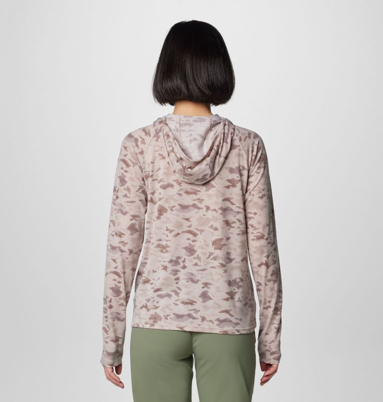 Women's PFG Uncharted Hoodie, Color: Crushed Clay Uncharted Waters, image 2