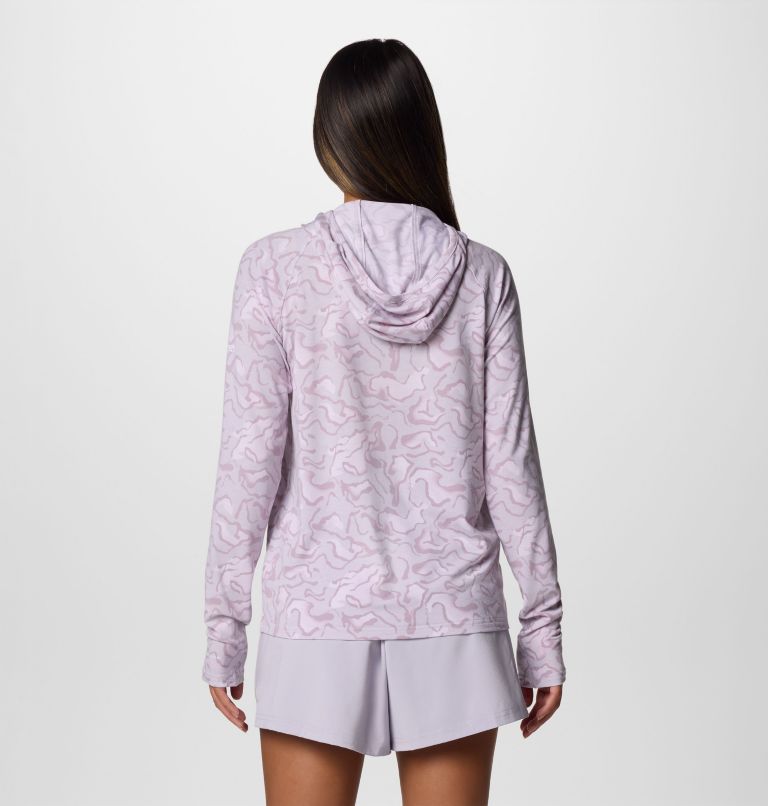 Women's PFG Uncharted Hoodie, Color: Lavender Pearl Swamplands, image 2