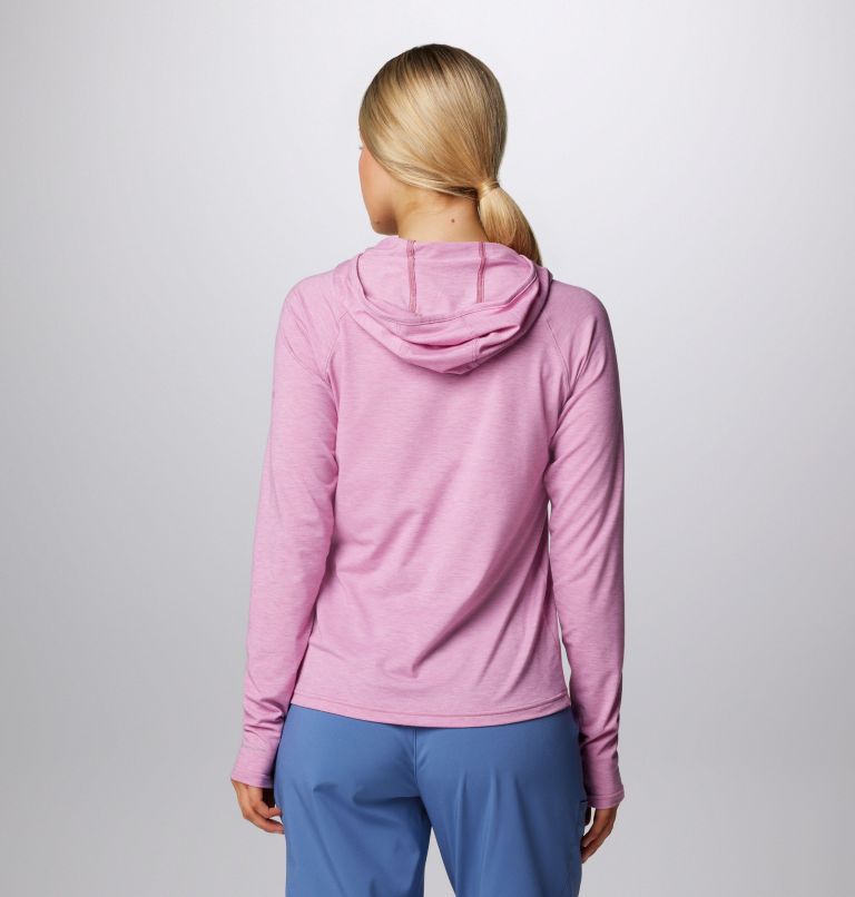 Women's PFG Uncharted Hoodie, Color: Minuet Heather, image 2