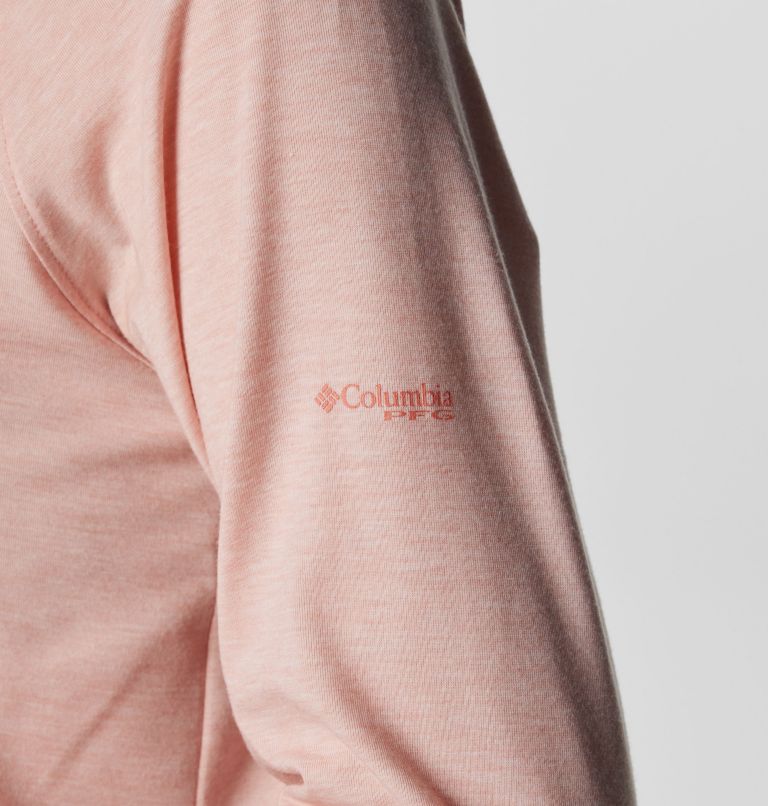 Women's PFG Uncharted Hoodie, Color: Faux Pink Heather, image 8