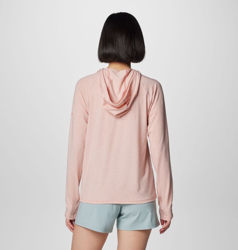 Women's PFG Uncharted Hoodie, Color: Faux Pink Heather, image 2