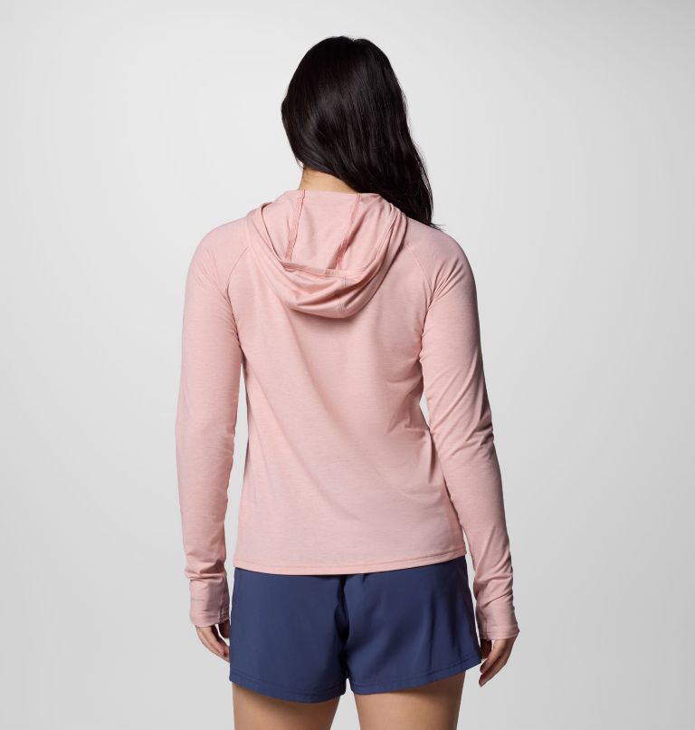 Women's PFG Uncharted Hoodie, Color: Faux Pink Heather, image 2