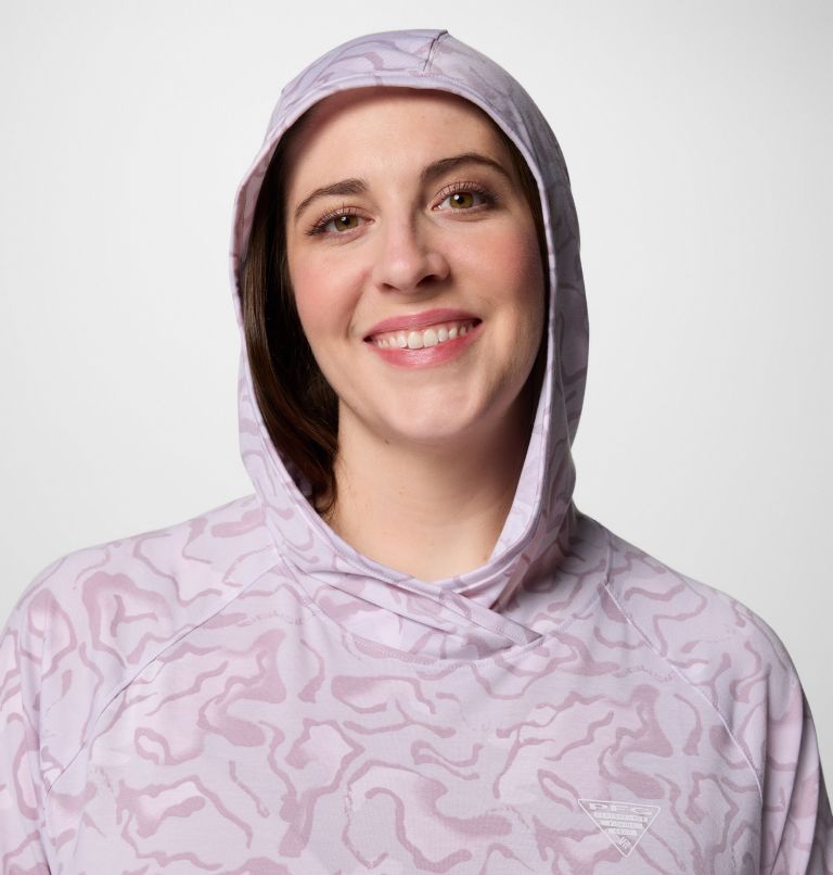 PFG Uncharted Hoodie, Color: Lavender Pearl Swamplands, image 4