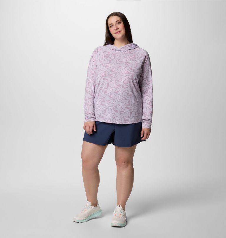 PFG Uncharted Hoodie, Color: Lavender Pearl Swamplands, image 5