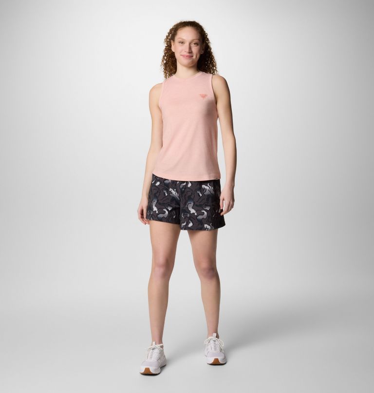 Women's PFG Uncharted Shorts, Color: Shark Swamplands, image 6