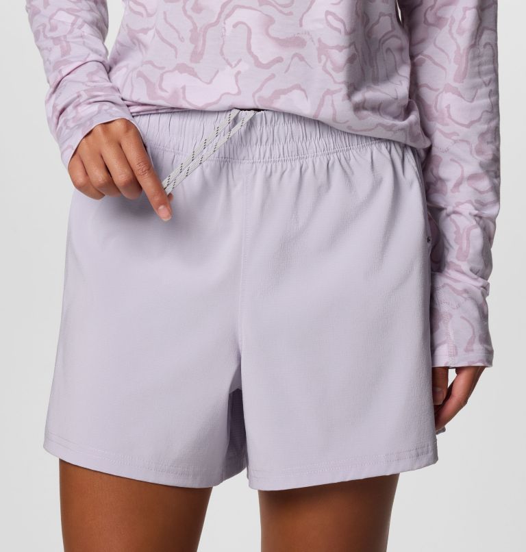 Women's PFG Uncharted Shorts, Color: Lavender Pearl, image 4