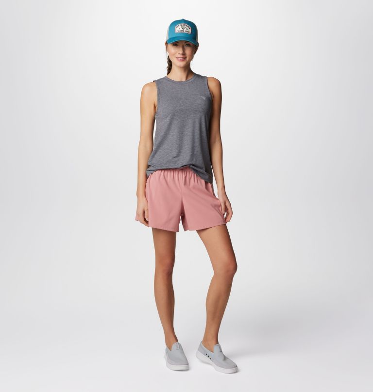 Women's PFG Uncharted Shorts, Color: Sandalwood Pink, image 3