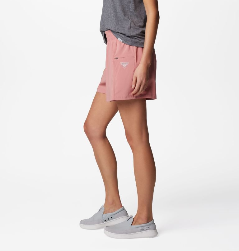 Women's PFG Uncharted Shorts, Color: Sandalwood Pink, image 4