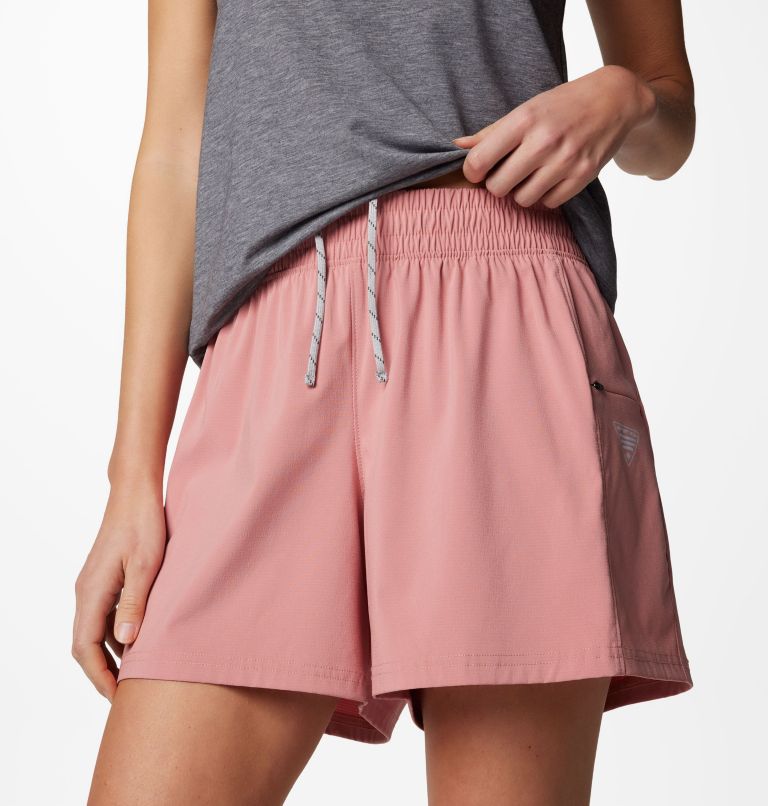Women's PFG Uncharted Shorts, Color: Sandalwood Pink, image 5
