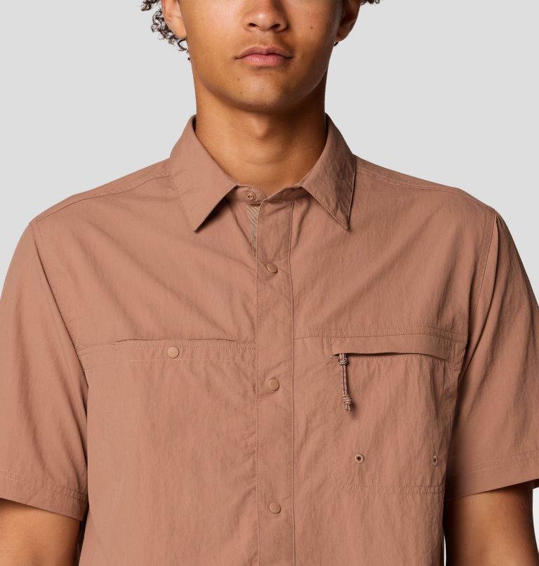 Men's Stryder Short Sleeve Shirt, Color: New Clay, image 6
