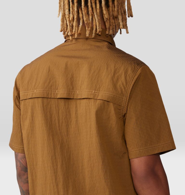 Men's Stryder Short Sleeve Shirt, Color: Copper Clay, image 5