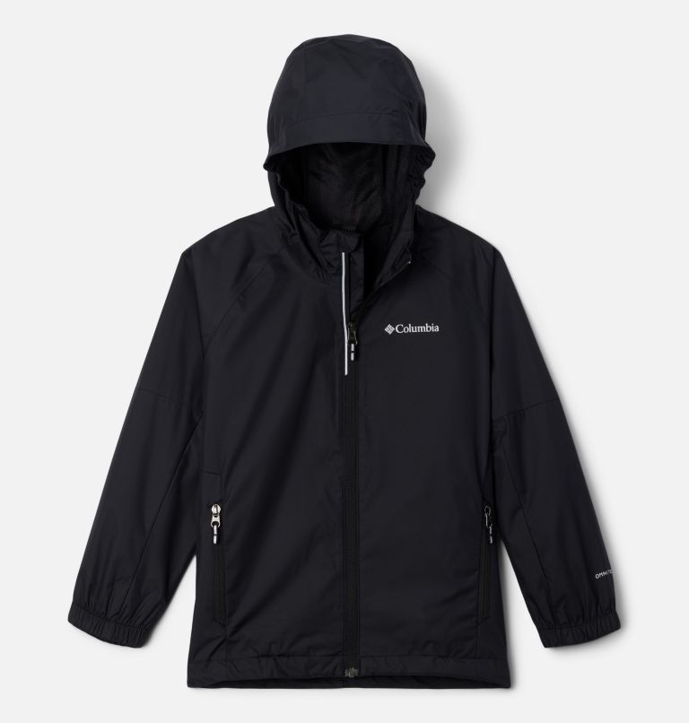 Columbia Titanium Jacket Size S Omni-tech Gray Black Snow Rain