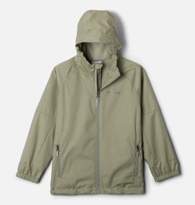 Youth Dalby Springs II Waterproof Hiking Jacket, Color: Safari, image 1