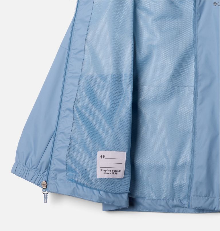 Youth Dalby Springs II Waterproof Hiking Jacket, Color: Ripple Blue, image 3