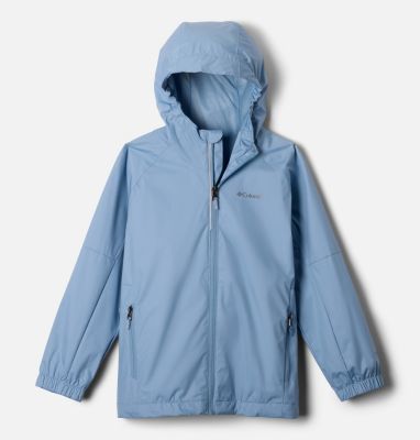 Youth Dalby Springs II Waterproof Hiking Jacket, Color: Ripple Blue, image 1