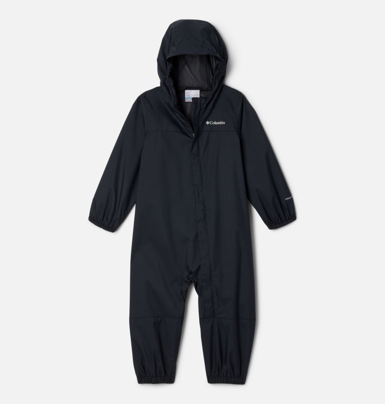Thumbnail: Toddler Critter Jumper Rainsuit, Color: Black, image 1
