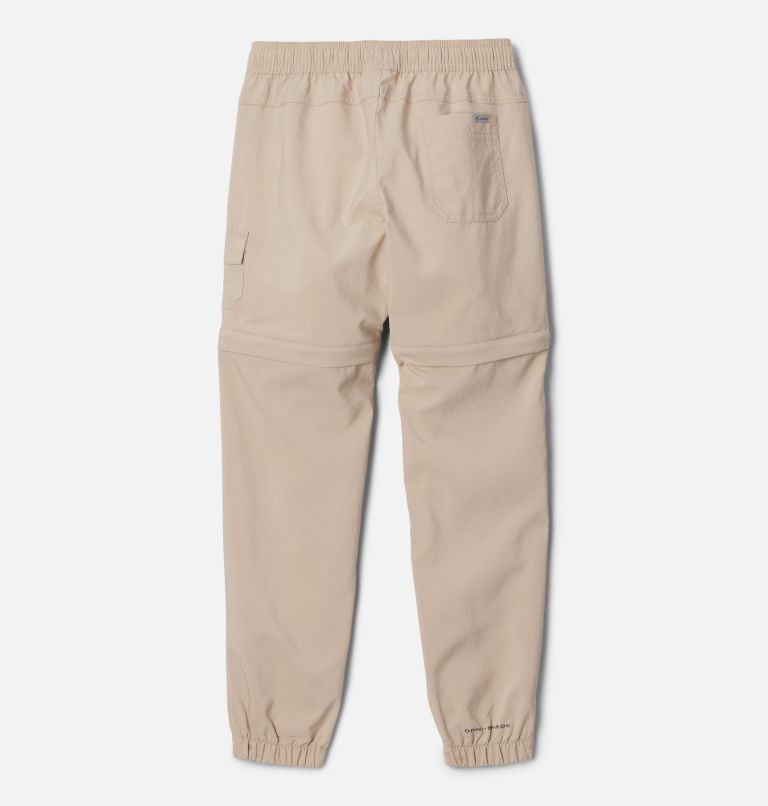Girls' Silver Ridge Utility Convertible Hiking Trousers, Color: Ancient Fossil, image 2