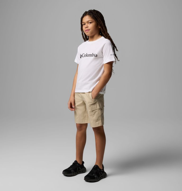 Boys' Silver Ridge Utility Hiking Shorts, Color: Ancient Fossil, image 4
