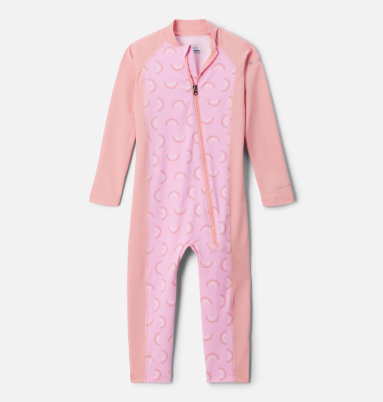 Combinaison anti-UV Sandy Shores II Tout-petit, Color: Cosmos Rainbowy, Salmon Rose, image 1