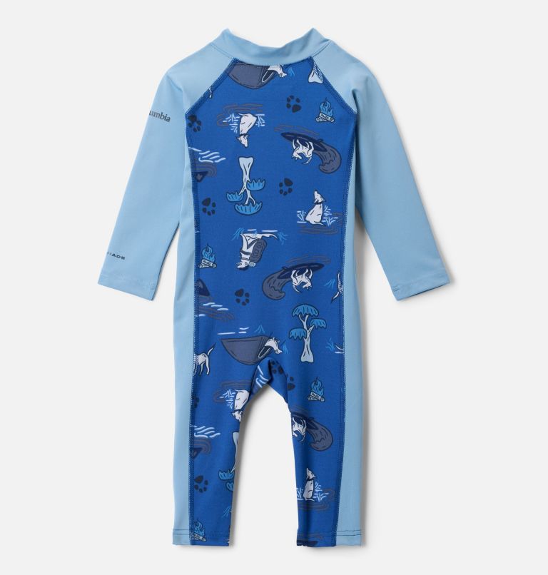 Bébé Combinaison anti-UV Sandy Shores II, Color: Mountain Blue Trail Tails, Ripple Blue, image 2