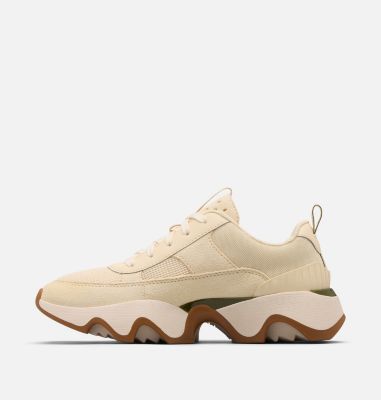 Women's Kinetic Impact II Wonder Lace Sneaker, Color: Honey White, Utility Green, image 8