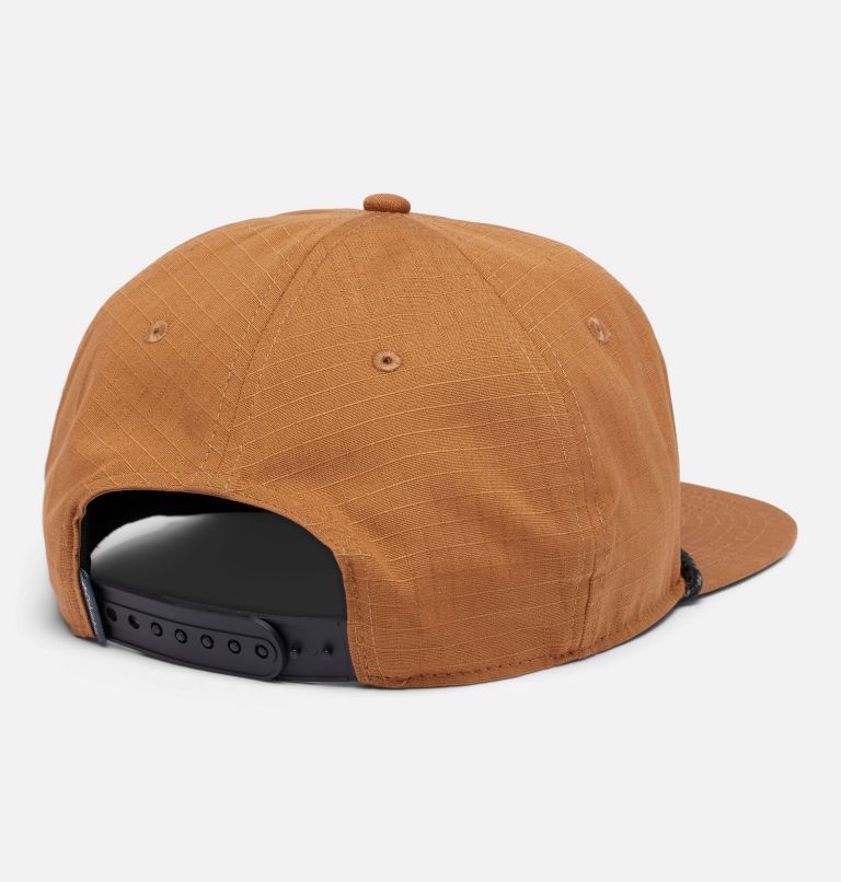 Ratchet Strap Snap Back, Color: Camel Brown, Columbia Mountains, image 2