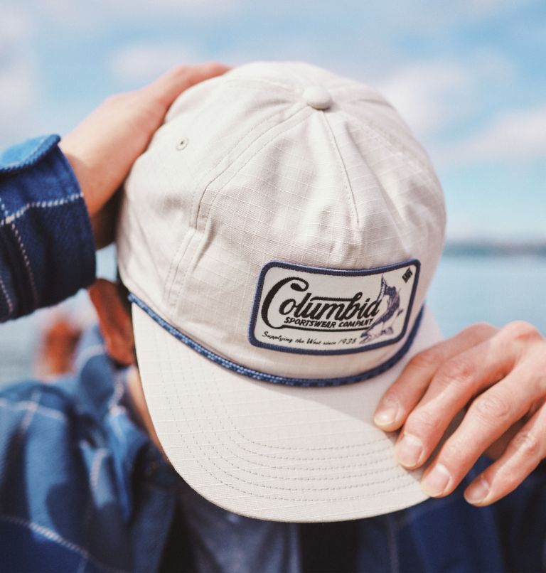 Unisex Ratchet Strap Snap Back, Color: Dark Stone, West Fish, image 3