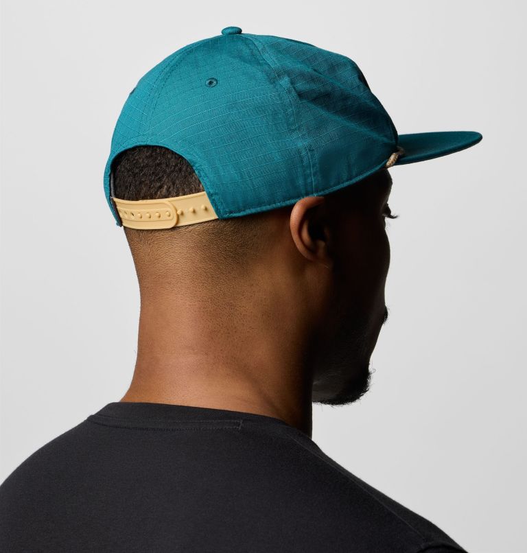 Ratchet Strap Snap Back, Color: River Blue, Columbia Mountains, image 4