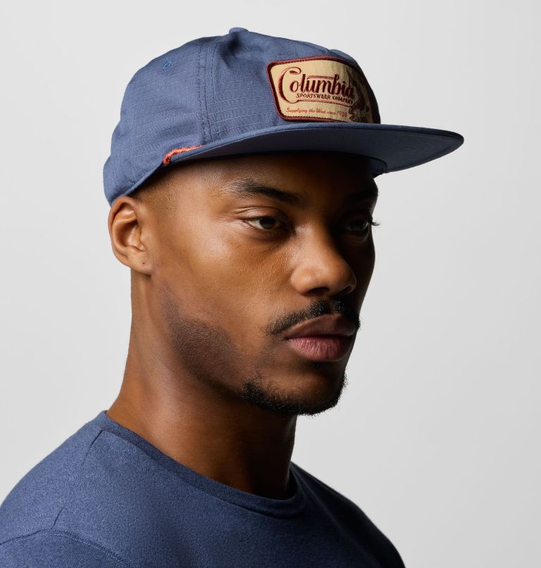 Unisex Ratchet Strap Snap Back, Color: Dark Mountain, West Fish, image 2
