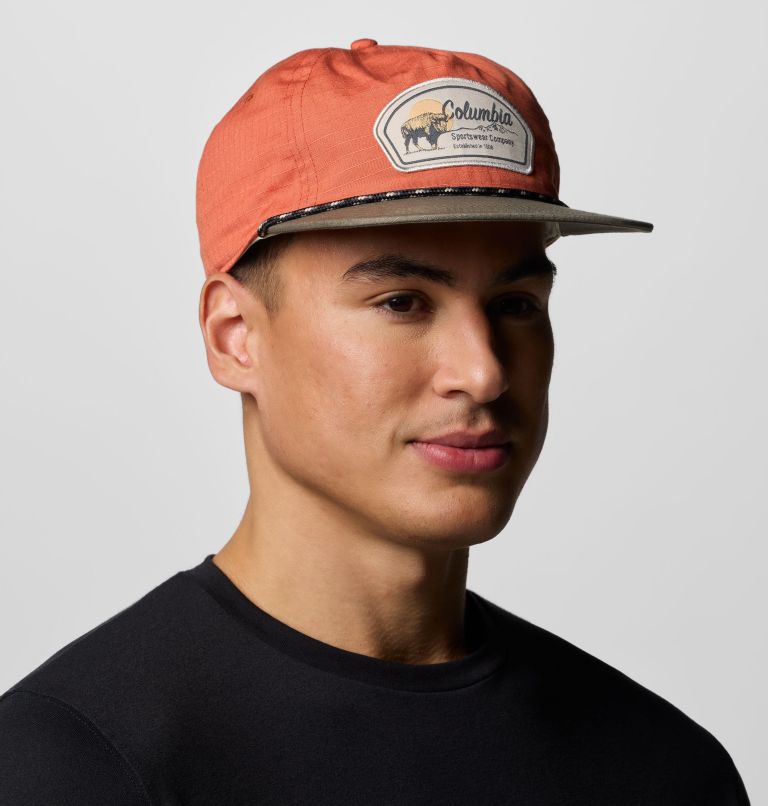 Ratchet Strap Snap Back, Color: Tuscan, Stone Green, Buffalo Roam, image 3