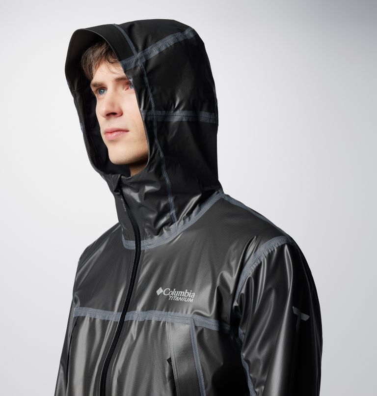 Men's OutDry Extreme Wyldwood Shell Jacket - Tall, Color: Black, image 5